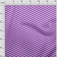 thumbnail image 3 of oneOone Silk Tabby Purple Fabric Geometric Sewing Craft Projects Fabric Prints By Yard 42 Inch Wide, 3 of 5
