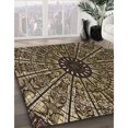thumbnail image 3 of Ahgly Company Tapis d'Intérieur Lavables en Machine pour Rectangles de Transition Peru Brun, 3' x 5', 3 of 7