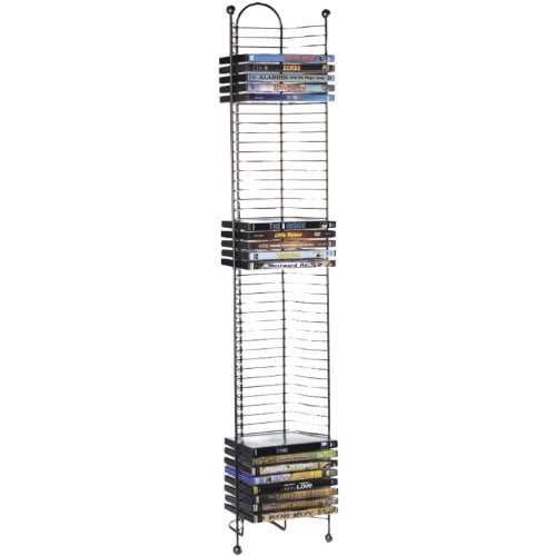 Atlantic 52-DVD/BLU Ray Disc Tower - PN 63712035 in Gunmetal