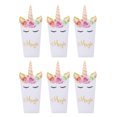 thumbnail image 1 of MasteelfCA 24Pcs Decorative Popcorn Snack Boxes Premium Paper Rainbow Unicorn Pattern Candy Treat Boxes Popcorn Container for Baby Shower Birthday Party, 1 of 7