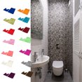 thumbnail image 2 of relayinert TPR Bottom Chenille Rug For Bathroom No Loose Thread And Good Stepping Feeling Rug Carpet Absorbent Green 50*80+50*50 1 Pc, 2 of 6