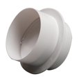 thumbnail image 4 of MYG Ventilation Pipe Round Check Valve Air Duct Control Exhaust Fan Pipe Accessories, 4 of 9