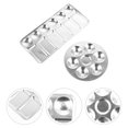 thumbnail image 3 of Color Mixing Plates Silver for Child in Painting Activities 2Pcs 9.1x4.3in, 3 of 8