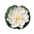 thumbnail image 4 of Wweixi 5pcs/set Artificial Lotus Realistic Appearance Easy To Clean Long-lasting sunset red 1Set, 4 of 6