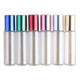 thumbnail image 1 of 12pcs Portable Glass Roller Bottles Essential Oil Sub Containers Cosmetic Subpackage Bottle for Home Travel, 1 of 8