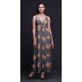 thumbnail image 3 of Bimba Robe Longue d'Été Sans Manches à Imprimé Teinture sur Nœuds Décontractée de Plage pour Femmes à Fleurs - Medium, 3 of 6