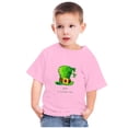thumbnail image 2 of Penkiiy Haut à Manches Courtes Imprimé Col Rond Mignon pour Garçons et Filles 3-4 Ans Rose, 2 of 6