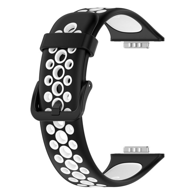 Bracelets en Silicone Bracelet Smartwatch Réglable Bandes de Remplacement Compatibles pour Montre Fit2 Bandes de Remplacement Compatibles pour Montre Fit2 Bracelets en Silicone Respirant Dual