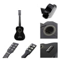 thumbnail image 1 of IMENGL 21 Inch Classical Guitar 6 String Folk Acoustic Kids Beginners Guitar Musical Instrument Small Guitar For Beginner And Children Random Color Early Classifying,Education Materials,Humanizing E, 1 of 5