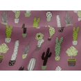 thumbnail image 5 of oneOone Georgette Viscose Fabric Leaves & Floral Block Decor Fabric Printed BTY 42 Inch Wide, 5 of 5