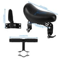 thumbnail image 3 of Tong Universal Kids Seat With Harness And Adjustable Footrests For Toddlers And Children Comfortable Rear Mounted Child, 3 of 6