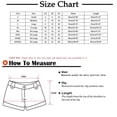 thumbnail image 3 of AherBiu Plus Size Shorts for Women Elastic Waist Drawstring Summer Casual Wide Leg Loose Fitting Solid Color Shorts, 3 of 7
