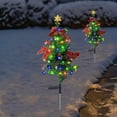 thumbnail image 4 of Aodebiao Solar Christmas Lights Outdoor Waterproof LED String Lights 2 Modes Decorative Garden Party Patio Tree Holiday Decoration for Home Yard, 4 of 5