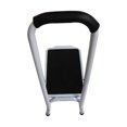 thumbnail image 3 of INTBUYING Foot Step Stool Ladder with Comfy Grip Handle Anti-slip Step Feet White, 3 of 7