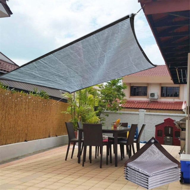 Matoen12 Filet Pare-Soleil Filet d'Isolation Thermique Filet d'Ombrage Extérieur Balcon Plantation et Élevage de Fleurs Filet de Protection Solaire