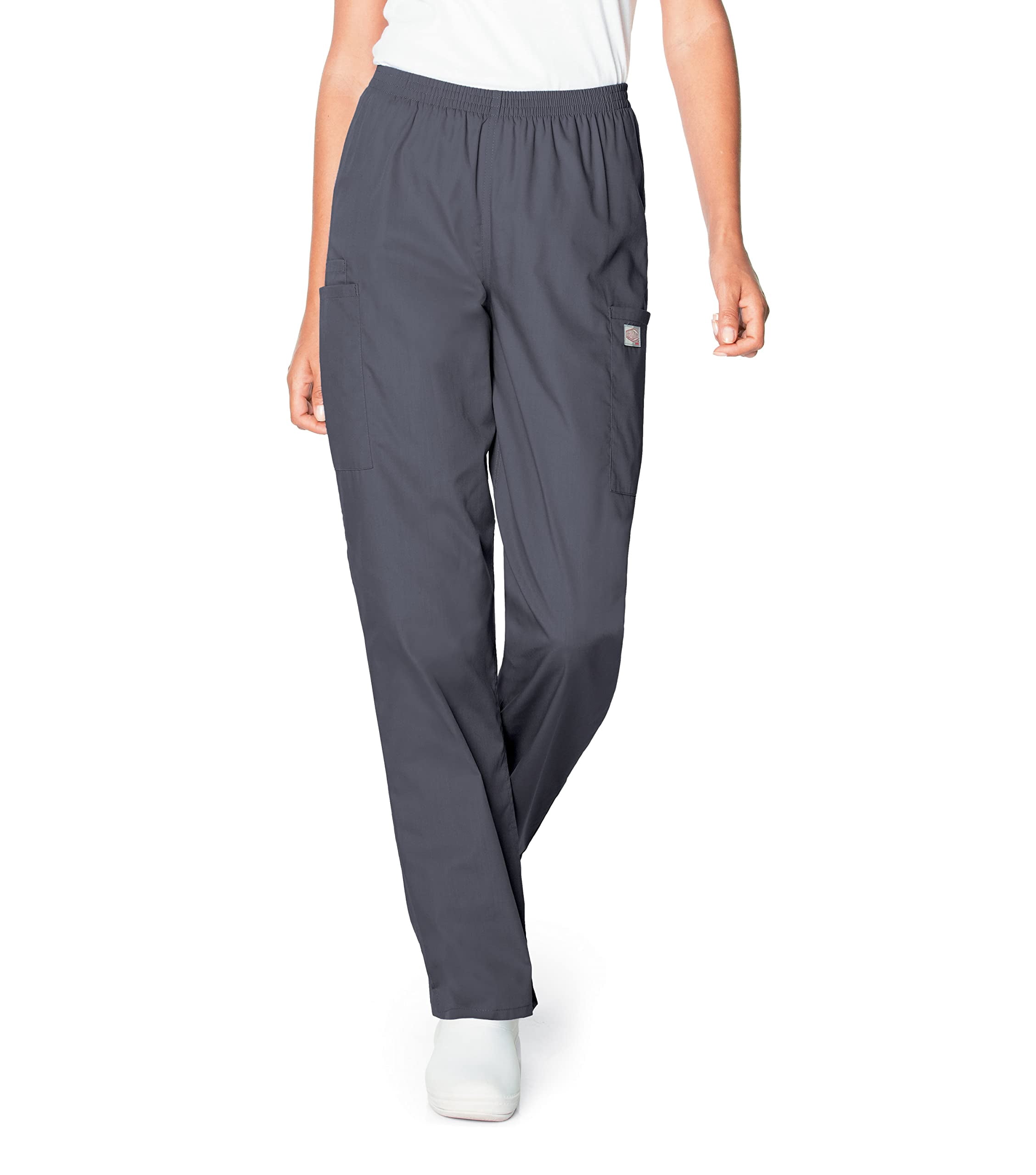 Landau Scrub Zone Pantalon de Sarrau pour Femmes à 3 Poches, Coupe Classique Décontractée, Jambe Droite