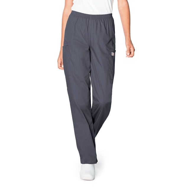 Landau Scrub Zone Pantalon de Sarrau pour Femmes à 3 Poches, Coupe Classique Décontractée, Jambe Droite