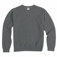 thumbnail image 1 of Hanes Mens Big ComfortWash Garment Dyed Fleece Sweatshirt, S, Concrete Gray, 1 of 1
