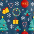 thumbnail image 3 of LSLJS Sarraus de Noël pour Femmes Haut de Sarrau Père Noël Extensible Haut de Sarrau Infirmier Chemise Uniforme de Travail Imprimé Blouse à Poche Hauts, Hauts de Sarrau de Noël, 3 of 4