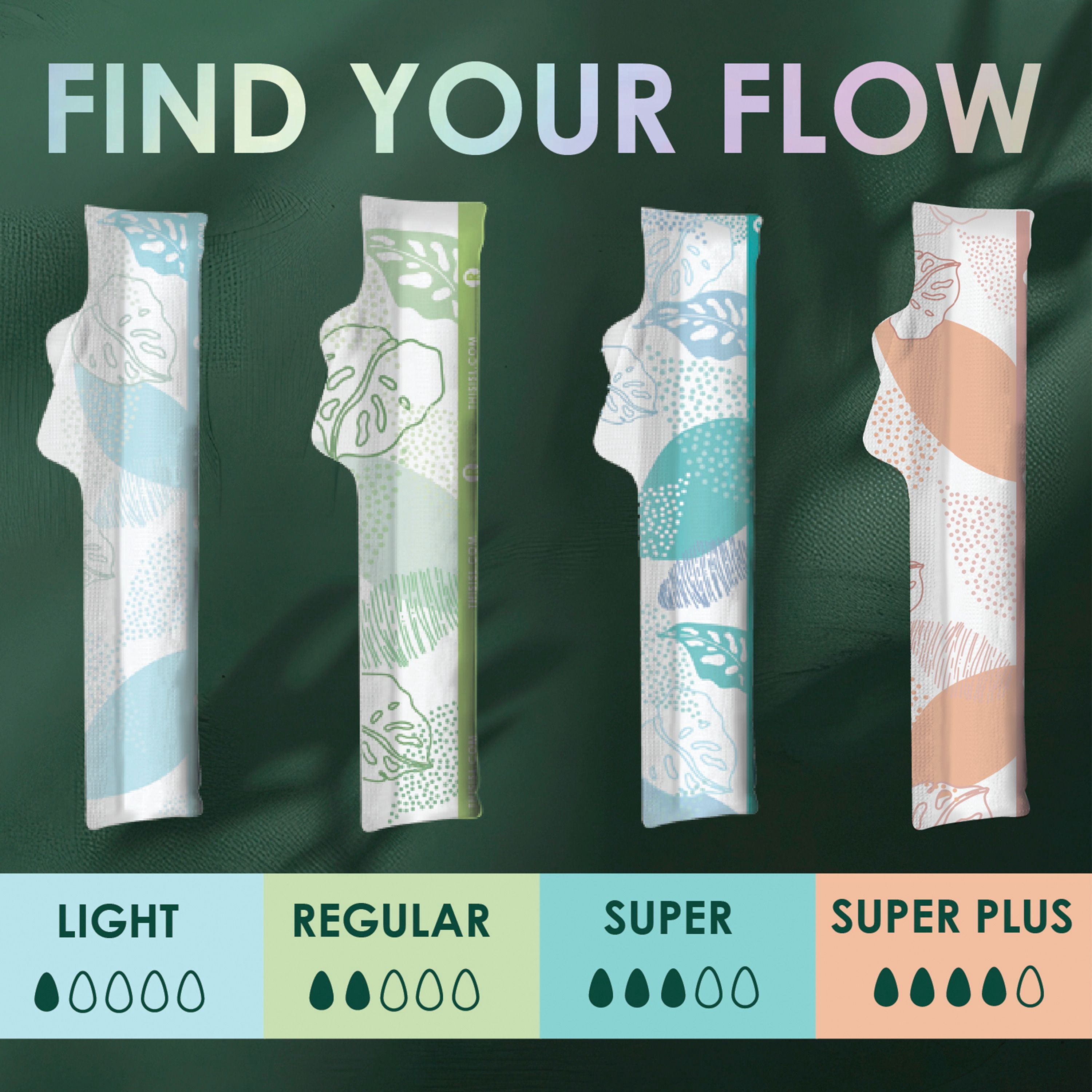 Tampons L., fabriqués à partir de coton biologique, degré d’absorption régulier/super, emballage multiple, sans pesticides synthétiques, rayonne ni parfums, 18 U