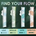 thumbnail image 2 of L. Cotton Tampons Regular Absorbency, Free from Chlorine Bleaching, Pesticides, Fragrances, or Dyes, 2 of 19