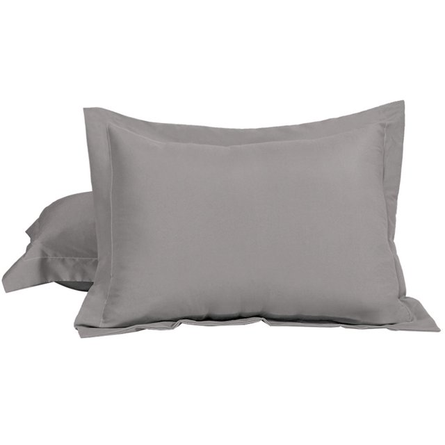Unique Bargains Soft 1800 Microfiber Oxford Pillowcases 2pcs