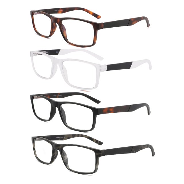 Milch cow Reading Glasses Blue Light Blocking for Women Men Spring Hinge Computer Cheaters Magnification Eyeglasses Readers +3.50
