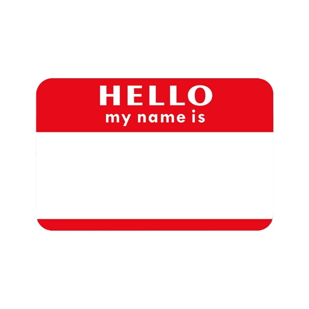 MYG 300 PCS Name Tags Stickers Hello My Name Is Labels for Office