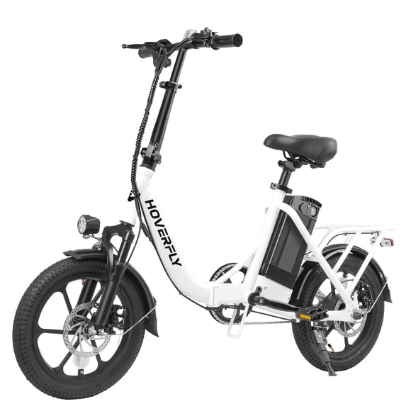 Gotrax OTTO Vélo Électrique Pliable de Ville, Moteur 350W, Autonomie 40KM, Vitesse Maximale 25KM/H, Vélo Électrique Léger pour Navetteurs, Blanc