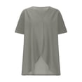 thumbnail image 3 of Plebaso Womens Plus Size Cardigan Short Sleeve Summer Cardigans Open Front Casual Blouses with Pockets, 3 of 7