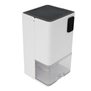 Déshumidificateur, déshumidifiant de cible d'humidité réglable pour sous-sol et grande chambre avec filtre réutilisable, lumière Nignonte, arrêt automatique, dés humidificateur silencieux pour chambre à coucher, sous-marin, maison