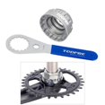 thumbnail image 4 of koolsoo 12- Mount Chain Adapter Rotor Lock Removal Installation Tool Cycle for Steel + Wrench, 4 of 9