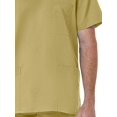 thumbnail image 2 of Maevn Men's Back Mesh Panel 3 Pocket V-Neck Top - 5308, 2 of 2