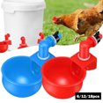 thumbnail image 2 of CAROOTU Automatic Chicken Waterer Cups Chicken Coop Accessories Filling Poultry Waterer, 2 of 7
