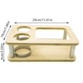 thumbnail image 3 of Binwennn Big Ornament Wooden Mini Sofa Bar | Snack Bowl And Tray Holder | Sofa Storage Rack Side Table Coffee Table With Name | And Snack Holder |, 3 of 4