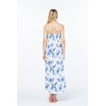 thumbnail image 3 of Robe Maxi à Imprimé Floral Hawaïen Luau pour Femme, Coupe Cœur, TG, Day Dream Bloom, 3 of 5