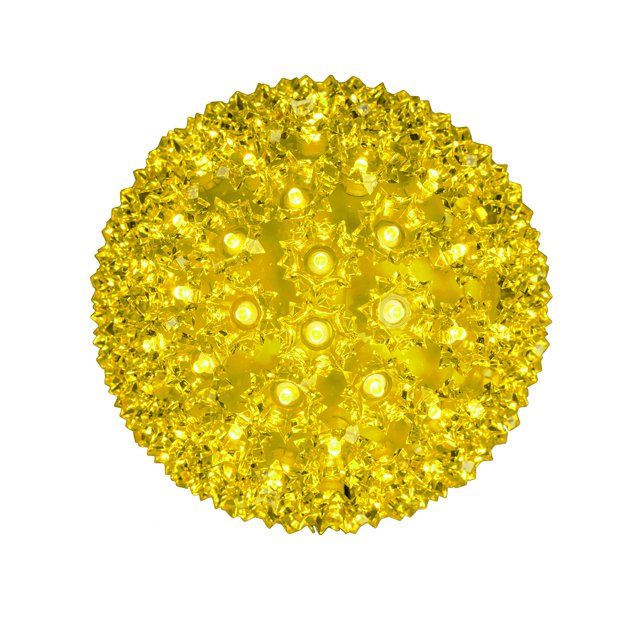 Novelty Lights LED 10in 150 Light Yellow Starlight Sphere Ornament Ball