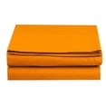 thumbnail image 2 of Full Fitted Sheet, Microfiber 16" Deep Pocket Fitted Sheets,Vibrant Orange, 2 of 2