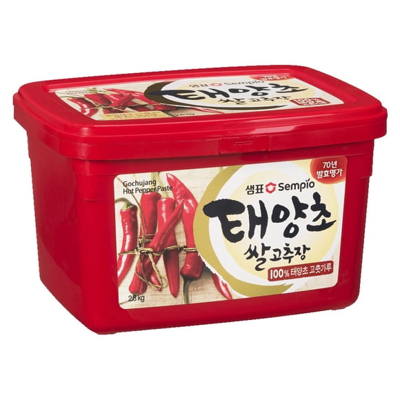 Sempio Gochujang Hot Pepper Paste, 2.8 kg – Authentic Korean Fermented Chili Paste for Cooking, Marinades & Sauces
