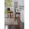 thumbnail image 4 of Tabouret de bar brun Augusta, 4 of 8