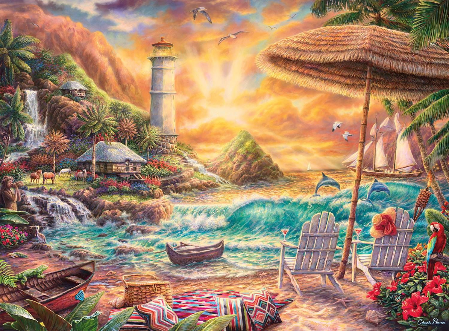 Buffalo Games Le puzzle Chuck Pinson Love the Beach en 1000 pièces