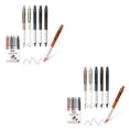 thumbnail image 1 of Youkk 6pcs/set Smooth Writing Retractable Gel Pens Pocket Sized And Convenient Suitable For All Occasions 2Set, 1 of 6