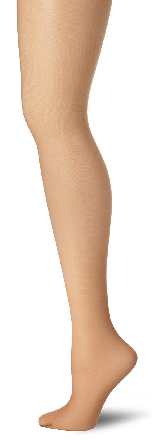 Hanes Womens Silk Reflections Silky Sheer Non-Control Top Sheer Toe 6-Pack, EF,