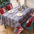thumbnail image 4 of Nappe Anti-Évanouissement Durable Réutilisable Vacances Salle à Manger Couverture de Table de Noël pour les Cadeaux, 4 of 8