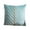 Light Blue, variant on Birdeem Solid Color Velvet Pleated Pillow Cover, Sofa Cushion and Office Lumbar Support, Quilted Design for Comfort, 18x18 Inch Size, Perfect for Bed Headboard and Back Support