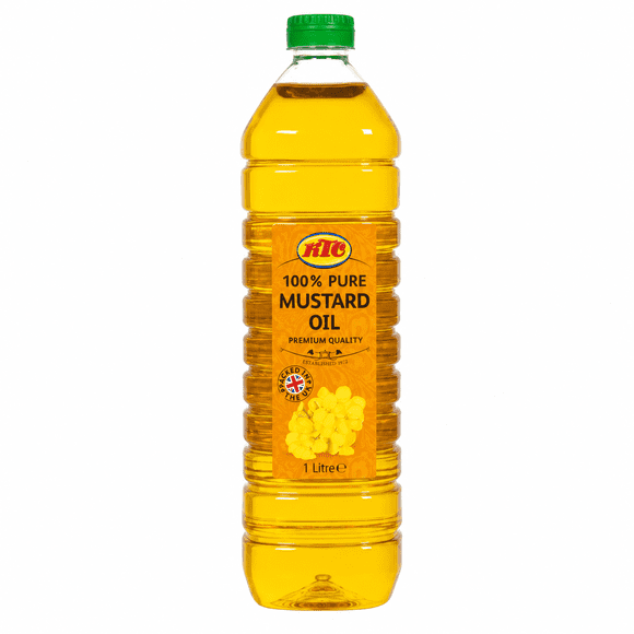 KTC Mustard Oil 1L – Made from Quality Mustard Seeds