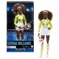 thumbnail image 1 of Barbie Serena Williams Doll, Barbie Signature, Tennis Player Fashion Doll With Uniform and Racket, 1 of 6