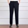 thumbnail image 1 of LOVZFMLL Work Pants Men's Summer Straight Leg Daily Thin Casual Business Pants, 1 of 1