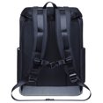 thumbnail image 5 of KAUKKO Vintage Casual polyster and Leather Rucksack Backpack (Nylon Black), 5 of 5