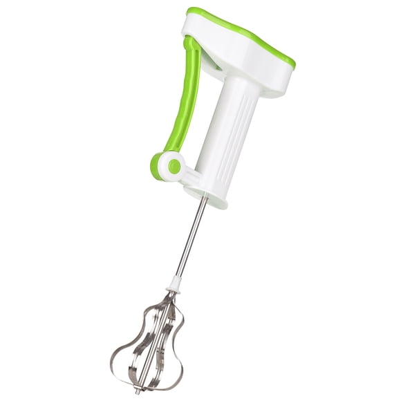 Main Blender pour Oeufs Crème Smoothies Farine pour Cuisine Boulangerie Boutique de Boissons Pratique Facile à Utiliser Vert